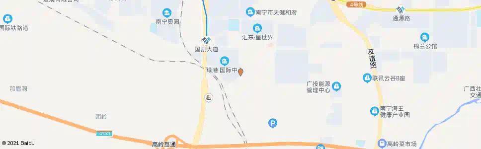 南宁合浦高岭路口_公交站地图_南宁公交_妙搜公交查询2025