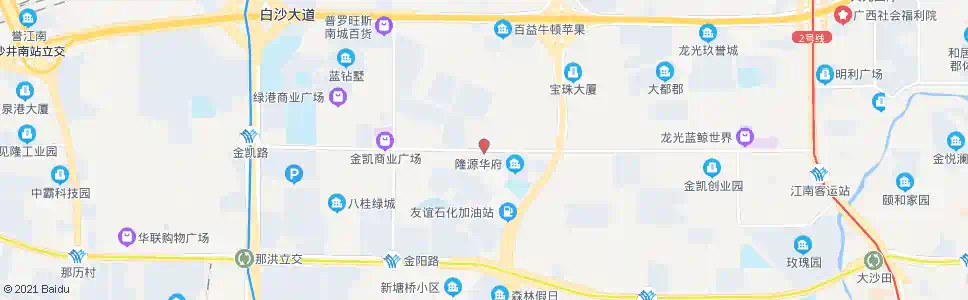 南宁金凯开平路口_公交站地图_南宁公交_妙搜公交查询2025
