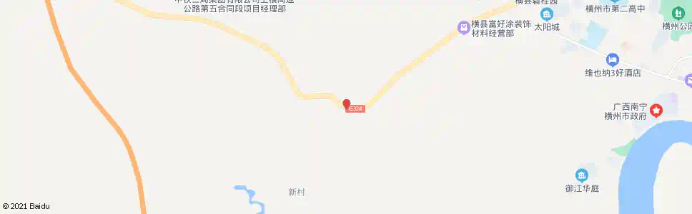 南宁新村_公交站地图_南宁公交_妙搜公交查询2025