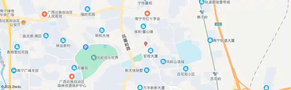 南宁白云枫林路口_公交站地图_南宁公交_妙搜公交查询2025