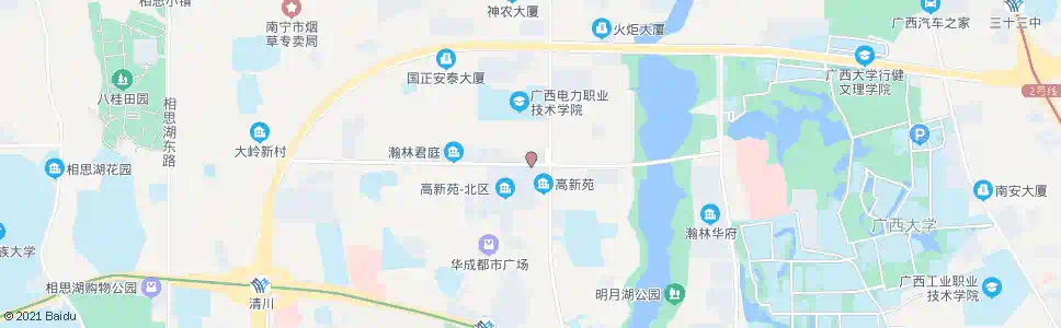 南宁科园科德路口_公交站地图_南宁公交_妙搜公交查询2025