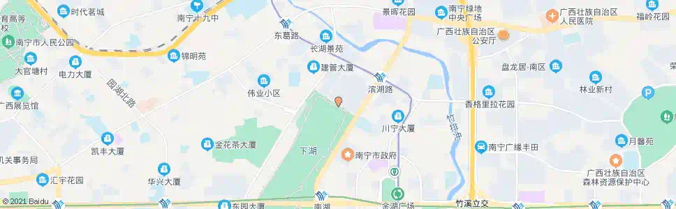 南宁碧湖路_公交站地图_南宁公交_妙搜公交查询2025