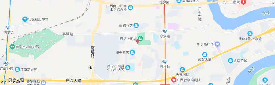 南宁振宁花园_公交站地图_南宁公交_妙搜公交查询2025