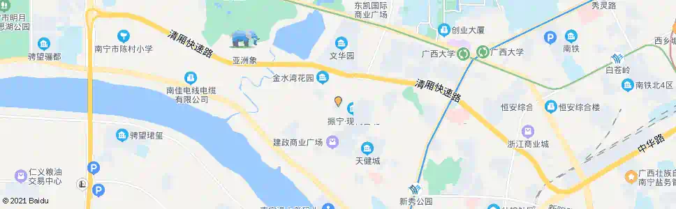 南宁肉联厂_公交站地图_南宁公交_妙搜公交查询2025