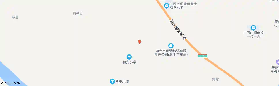 南宁和安三队_公交站地图_南宁公交_妙搜公交查询2025