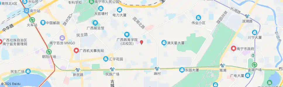 南宁鲤湾路_公交站地图_南宁公交_妙搜公交查询2025