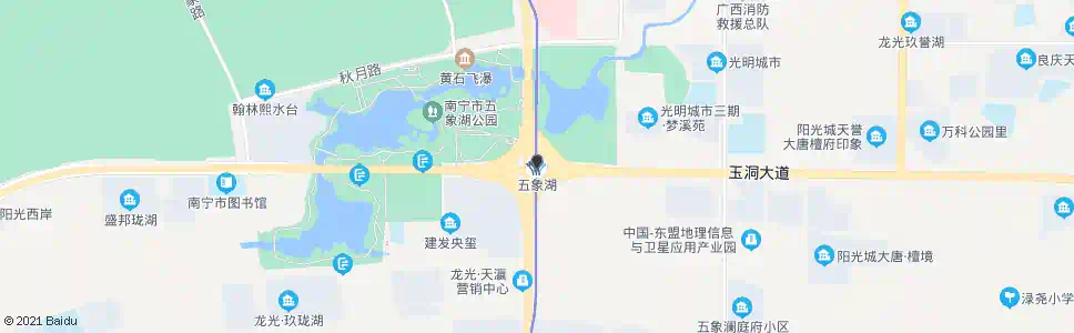 南宁五象湖_公交站地图_南宁公交_妙搜公交查询2025