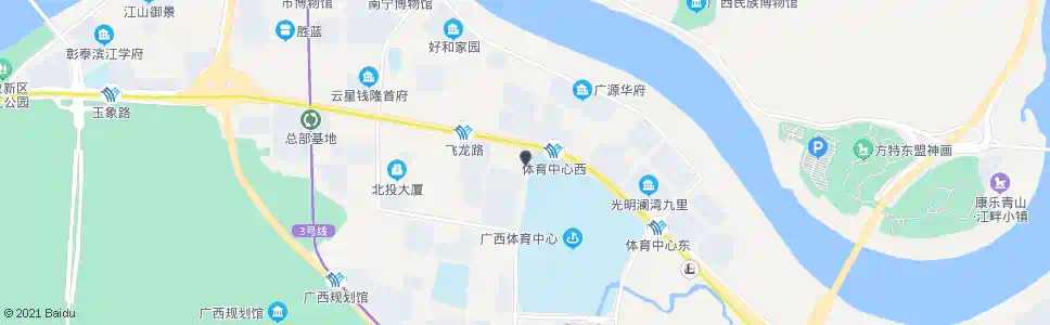 南宁体强五象路口_公交站地图_南宁公交_妙搜公交查询2025