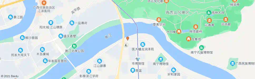 南宁龙村平江路口_公交站地图_南宁公交_妙搜公交查询2025