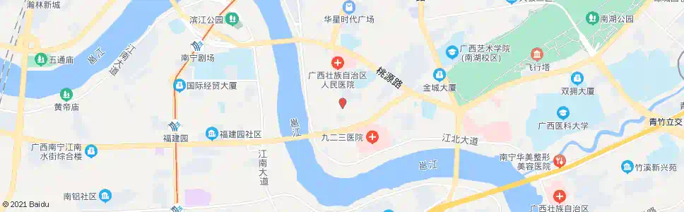 南宁植物路中_公交站地图_南宁公交_妙搜公交查询2025