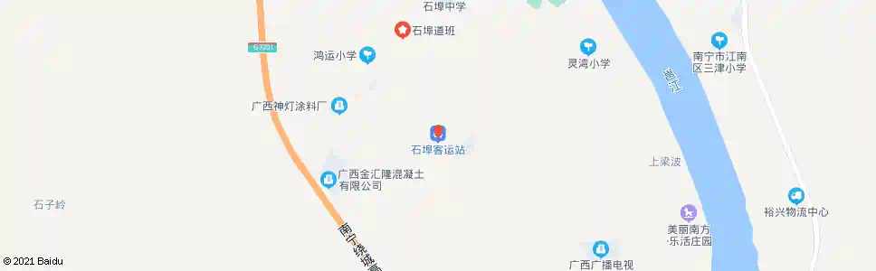 南宁石埠客运站_公交站地图_南宁公交_妙搜公交查询2025