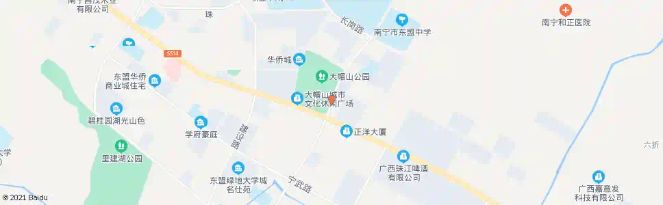 南宁小帽山广场_公交站地图_南宁公交_妙搜公交查询2025