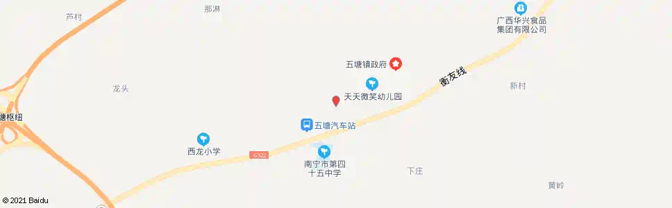 南宁五塘公交首末站_公交站地图_南宁公交_妙搜公交查询2025
