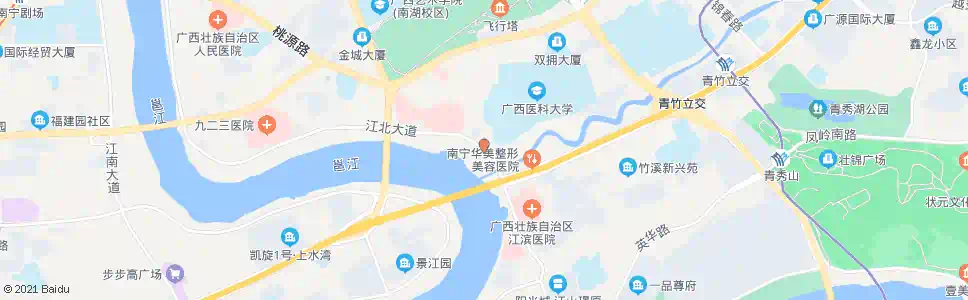 南宁竹排冲_公交站地图_南宁公交_妙搜公交查询2025