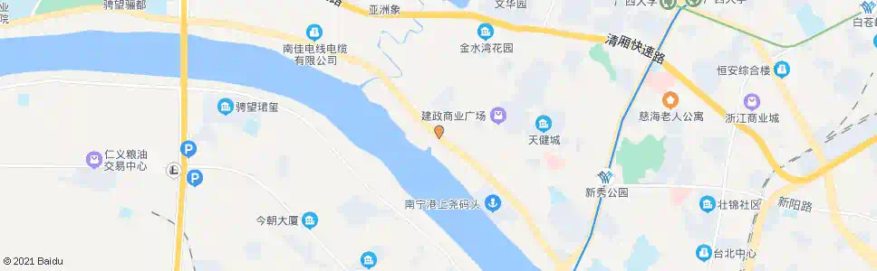南宁卢屋坡_公交站地图_南宁公交_妙搜公交查询2025