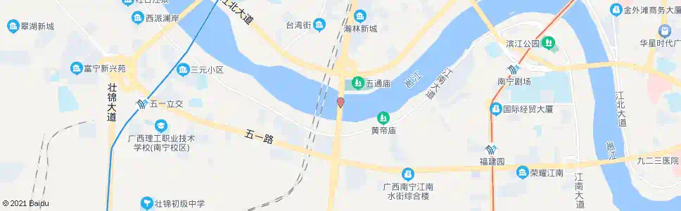 南宁永和桥南_公交站地图_南宁公交_妙搜公交查询2025