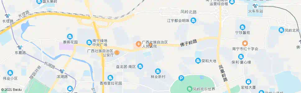 南宁玉兰佛子岭路口_公交站地图_南宁公交_妙搜公交查询2025