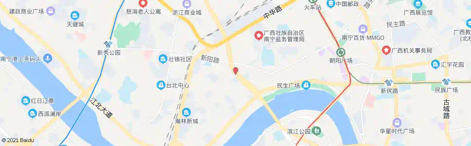 南宁北大北际路口_公交站地图_南宁公交_妙搜公交查询2025