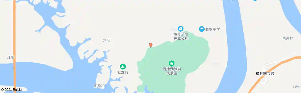 南宁西津村_公交站地图_南宁公交_妙搜公交查询2025