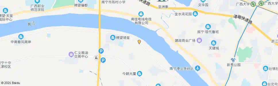 南宁江南大道中_公交站地图_南宁公交_妙搜公交查询2025
