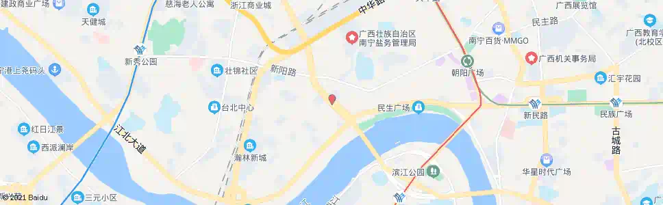 南宁北大桥_公交站地图_南宁公交_妙搜公交查询2025