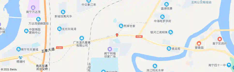 南宁龙岗村_公交站地图_南宁公交_妙搜公交查询2025