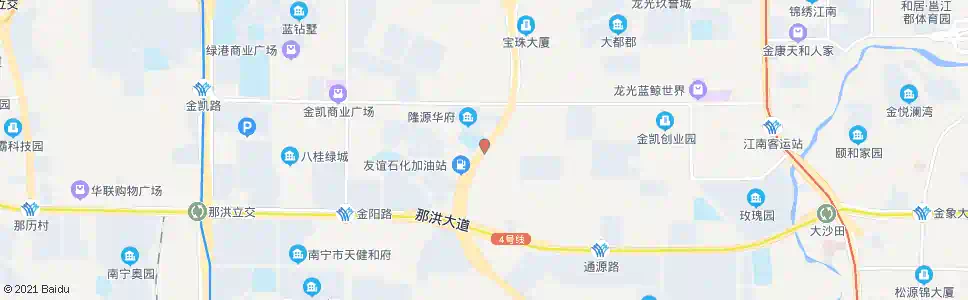 南宁友谊迎凯路口_公交站地图_南宁公交_妙搜公交查询2025