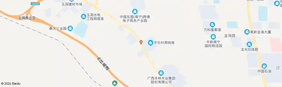 南宁银海大道中_公交站地图_南宁公交_妙搜公交查询2025