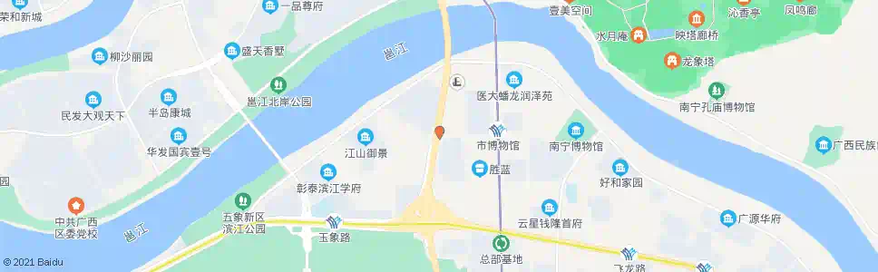 南宁五象平乐路口_公交站地图_南宁公交_妙搜公交查询2025