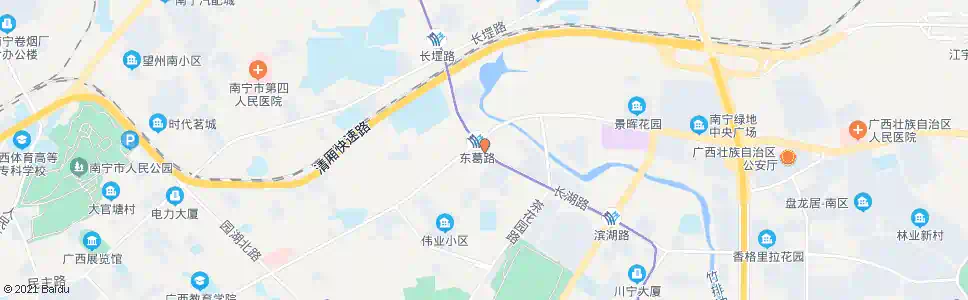 南宁长湖东葛路口_公交站地图_南宁公交_妙搜公交查询2025