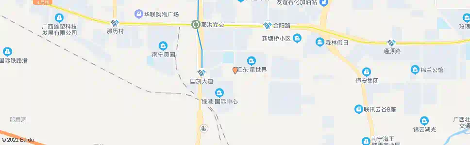 南宁合浦国凯路口_公交站地图_南宁公交_妙搜公交查询2025