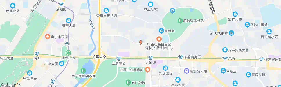 南宁云景景秀路口_公交站地图_南宁公交_妙搜公交查询2025