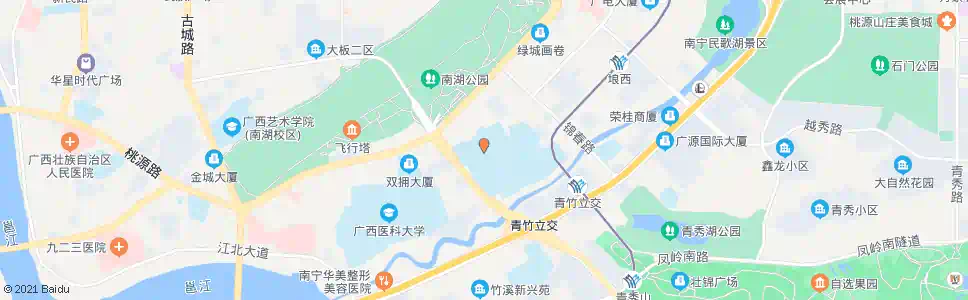 南宁三里一巷路中_公交站地图_南宁公交_妙搜公交查询2025