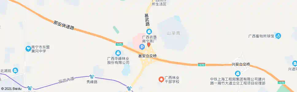 南宁区医院一分院_公交站地图_南宁公交_妙搜公交查询2025