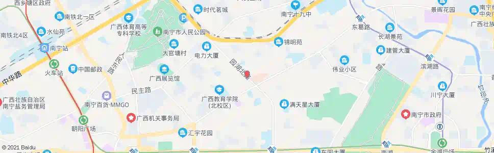 南宁中医一附院_公交站地图_南宁公交_妙搜公交查询2025