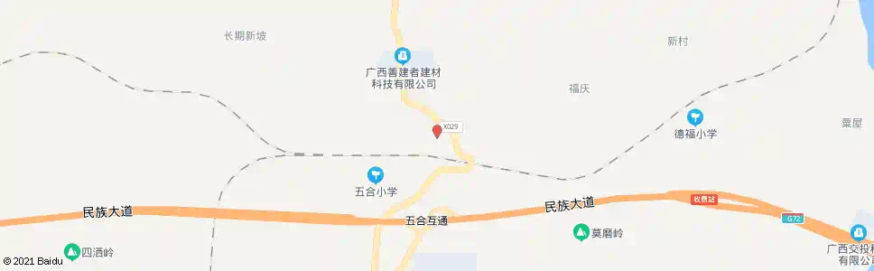 南宁子垒村_公交站地图_南宁公交_妙搜公交查询2025