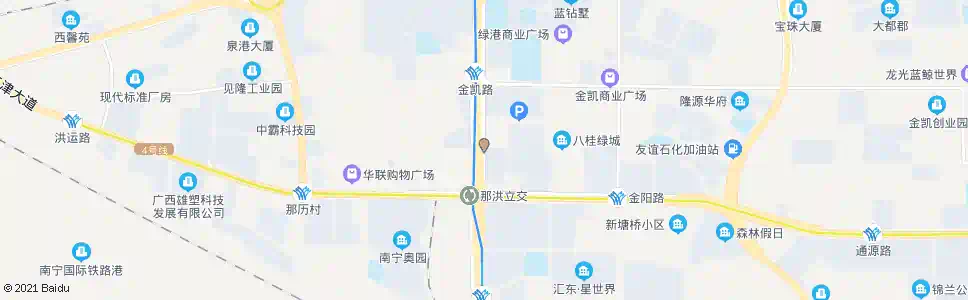 南宁五象壮锦路口_公交站地图_南宁公交_妙搜公交查询2025
