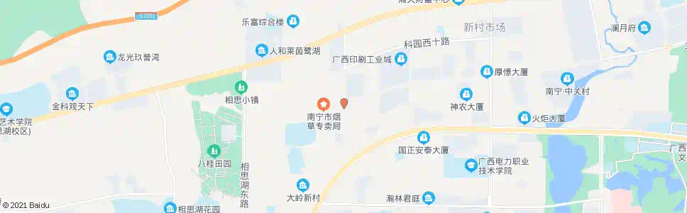 南宁高五创新路口_公交站地图_南宁公交_妙搜公交查询2025