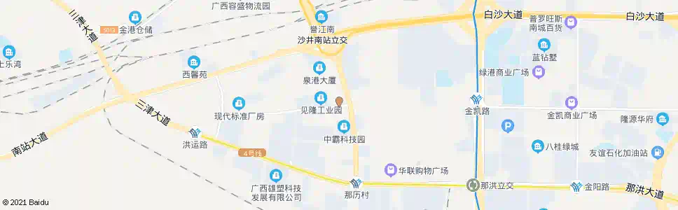 南宁金凯那历路口_公交站地图_南宁公交_妙搜公交查询2025