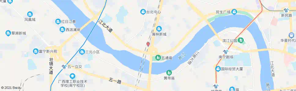 南宁永和桥北_公交站地图_南宁公交_妙搜公交查询2025