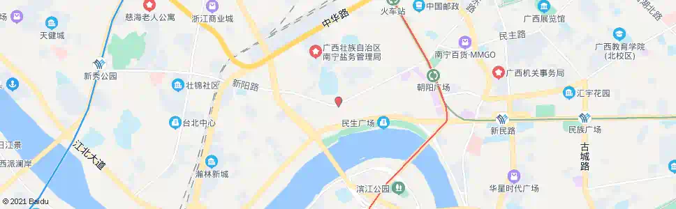 南宁江北永宁路口_公交站地图_南宁公交_妙搜公交查询2025