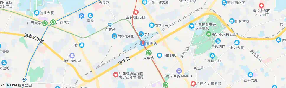 南宁平乐站_公交站地图_南宁公交_妙搜公交查询2025