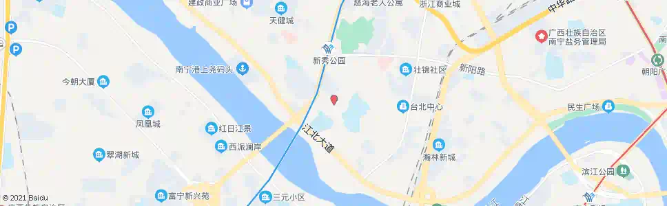 南宁中尧路西_公交站地图_南宁公交_妙搜公交查询2025