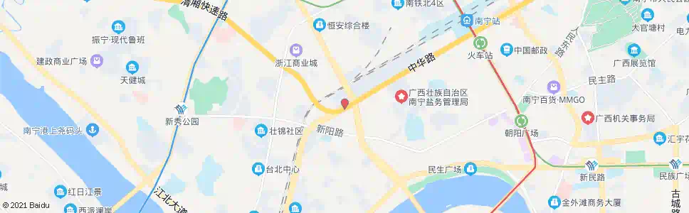 南宁永和北大路口_公交站地图_南宁公交_妙搜公交查询2025
