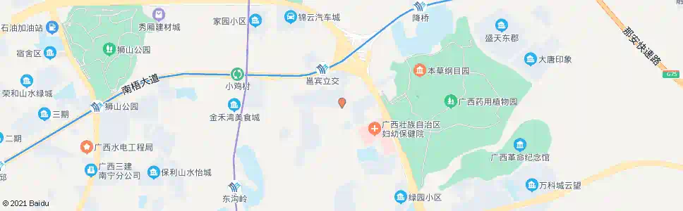 南宁兴东兴建路口_公交站地图_南宁公交_妙搜公交查询2025