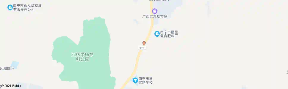 南宁十二公里_公交站地图_南宁公交_妙搜公交查询2025
