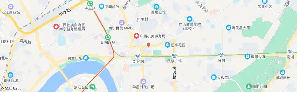 南宁东葛新民路口_公交站地图_南宁公交_妙搜公交查询2025