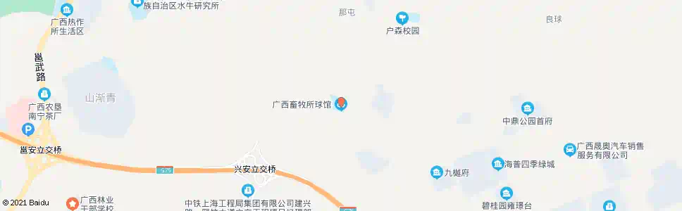 南宁广西畜牧所_公交站地图_南宁公交_妙搜公交查询2025