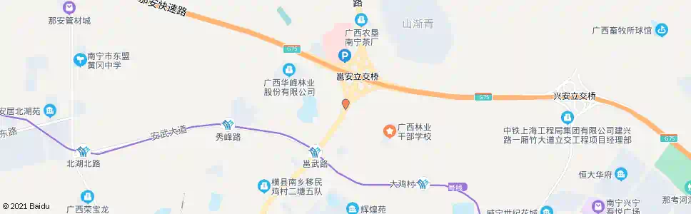 南宁鸡村四队_公交站地图_南宁公交_妙搜公交查询2025