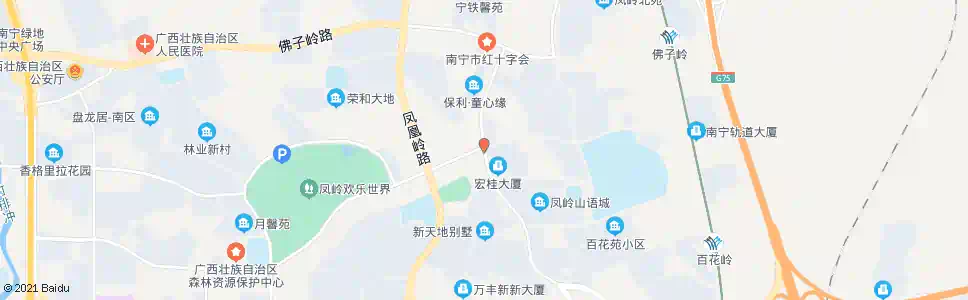 南宁云景枫林路口_公交站地图_南宁公交_妙搜公交查询2025